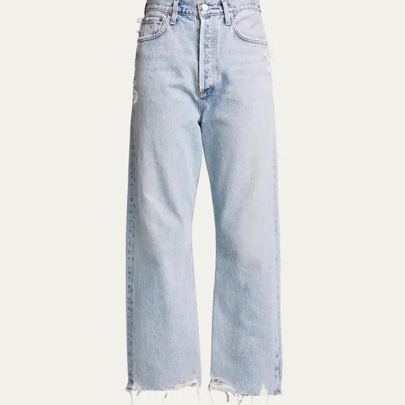 Agolde 90's Cropped Jeans - Size 24 - Picture 7 of 7
